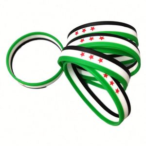 สายรัดข้อมือซิลิโคนคุณภาพสูงแบบกำหนดเอง สร้างสรรค์กำไลยางของคุณเองพร้อมข้อความหรือโลโก้ ผลิตภัณฑ์ส่งเสริมการขายแบบส่วนตัว - Product Image 1