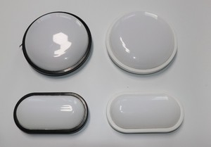 Vòng/Hình dạng hình bầu dục LED chống ẩm Đèn không thấm nước LED vách ngăn 20 Wát IP54 ABS + PS - Product Image 5