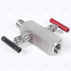 Collecteur de vannes d'instrumentation en acier inoxydable coplanaires intégrés avec vannes de régulation à filetages interne et externe - Product Image 4