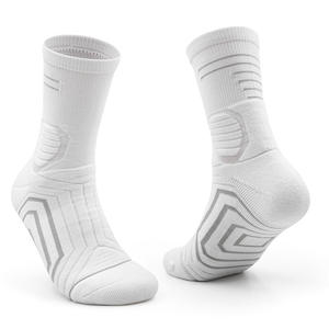 Chaussettes tricotées de Football haut de gamme conçues sur mesure Absorption numérique Impression Logo Body Cuff Bottom pour les compétitions d'entraînement des étudiants - Product Image 6