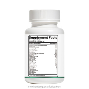Compresse Multivitaminiche Personalizzate OEM/ODM per Adulti 50+ Integratore Multiminerali che Supporta la Memoria negli Anziani - Product Image 6