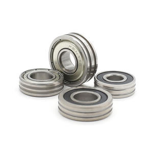 ผู้ผลิตขายส่งตลับลูกปืนเม็ดกลมร่องลึกแบบไม่มาตรฐาน ตลับลูกปืนร่องคู่ แหวนนอกเคลือบยาง ตลับลูกปืนสำหรับสายพานมอเตอร์ - Product Image 6