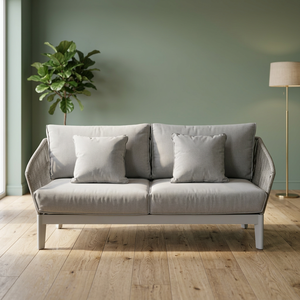 Muebles de Jardín de Lujo, Conjunto Modular de Madera para Patio, Sofá Moderno de Teca para Exteriores de Hotel - Product Image 3