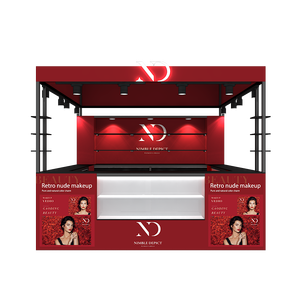 Stand Modular de Aluminio de 10x10 pies para Cafetería Personalizada, con Iluminación LED, Stand Portátil para Ferias Comerciales de <span class=keywords><strong>Comercio</strong></span> <span class=keywords><strong>Justo</strong></span> - Product Image 2