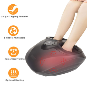 Masajeador Vibratorio Infrarrojo Healthpal Inalámbrico con Placa de <span class=keywords><strong>Acupuntura</strong></span> para Meridianos del Pie, Calentamiento y Amasamiento, 3 Modos, ABS - Product Image 4