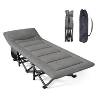 Lit pliant pour adultes Lit de camping portable Lit de camping pour la maison, le bureau, les voyages