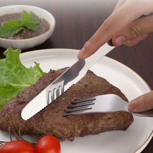 Juego de Cubiertos Ecológicos de Paja de Trigo para Exteriores, Portátil para Viajes, Combinación de Cuchillo, Tenedor y Cuchara para Camping - Product Image 3