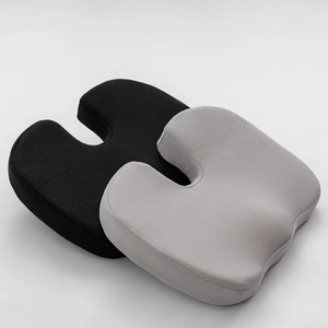 Coussin ergonomique en mousse à mémoire <span class=keywords><strong>de</strong></span> <span class=keywords><strong>forme</strong></span> pour chaise <span class=keywords><strong>de</strong></span> bureau et voiture, soulagement <span class=keywords><strong>de</strong></span> la sciatique et des douleurs dorsales - Product Image 1