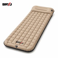 Matelas de couchage gonflable en TPU pour moto, camping, voyage, matelas pneumatique ultraléger imperméable, pliable pour la randonnée, OEM personnalisé