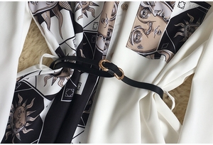 Semplice camicia di media lunghezza abiti Casual abbigliamento <span class=keywords><strong>donna</strong></span> autunno 2022 <span class=keywords><strong>donna</strong></span> <span class=keywords><strong>vestiti</strong></span> <span class=keywords><strong>taglie</strong></span> <span class=keywords><strong>forti</strong></span> abito formale per le donne - Product Image 5