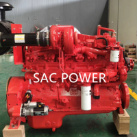 Moteur diesel Cummins NTA855 NTA855-P500 à démarrage électrique, refroidi par eau, 373 kW, 1800 tr/min, pompe à eau, pompe incendie