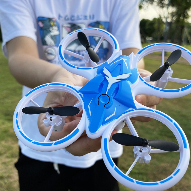 Flytec T22 2.4GHz RC Glow up Stunt Pocket Mini Drone With LED Lights Quadcopter Drone for Kids and Beginner