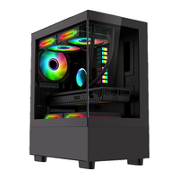 Boîtier d'ordinateur de taille moyenne OEM, 7 emplacements PCI, support de ventilateur 140 mm, avec panneau frontal USB 3.0