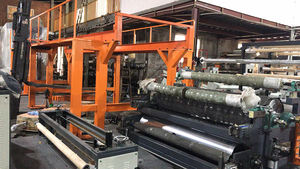 الصين بولي بروبلين عالي الجودة المنسوجة حقيبة قماش آلة الترقق - Product Image 5