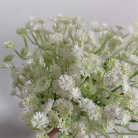 B-1410 Dekorasi Rumah Berkualitas Tinggi Buket Bunga Baby's Breath Plastik Bunga Buatan Gypsophila Kecil Hari Valentine