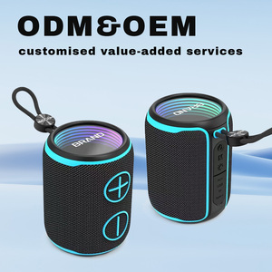 Party <b>Small</b> Wireless <b>Speaker</b> 360 Degree Stereo Subwoofer Waterproof with RGB Lighting 10W Mini Portable BT <b>Speaker</b> - Product Image 4