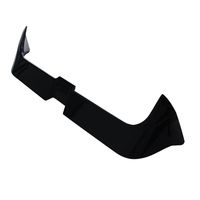 Pour Volkswagen Golf5 aileron d'aile de toit arrière Kit de carrosserie automobile Durable accessoire Style en Fiber de carbone