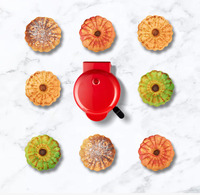 110v 220v NOUVEAU Design Électrique Maison Utilisé Mini Gâteau Rond Maker Gaufre Pain Crêpe Mini Cuisson Gâteau Petit Déjeuner Machine