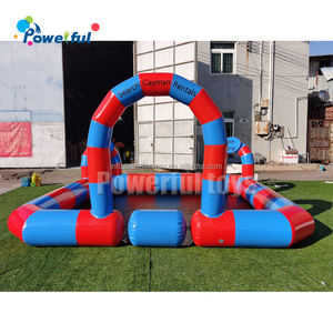 Piste de course gonflable à impression de logo personnalisée, piste gonflable <span class=keywords><strong>quad</strong></span> de kart stimulant - Product Image 6
