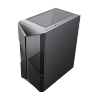 SAMA lueur dans le boîtier d'ordinateur sombre avec ARGB lumière gaming pc RGB pc cabinet case étui en verre