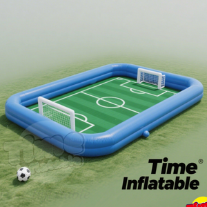 Campo Sportivo Gonfiabile da <span class=keywords><strong>Strada</strong></span> Personalizzato, Campo da Calcio Gonfiabile 3v3 con Soffiatore d'Aria, Spedizione via Mare - Product Image 2