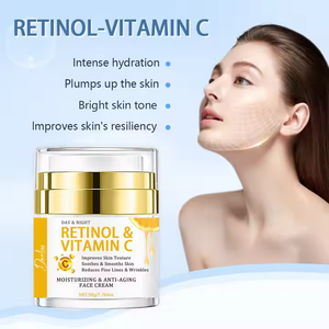 Meilleure vitamine C rétinol <span class=keywords><strong>Anti</strong></span>-âge lifting instantané crème <span class=keywords><strong>Anti</strong></span>-âge et rides crème hydratante pour le visage hydratant <span class=keywords><strong>la</strong></span> peau du visage - Product Image 6