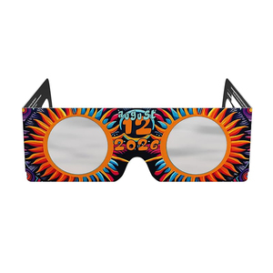 Gafas para Observar el Eclipse Solar Aprobadas por ISO 12312-2, Certificadas por la CE, Gafas Seguras para <span class=keywords><strong>Eclipses</strong></span> Solares - Product Image 2