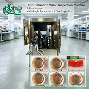 AI 360 °   Sistema de Inspección de Visión de Cobertura Completa para Puntos Negros/Disparos Cortos/Flash/Anillo de Manipulación con 7 Cámaras - Product Image 3