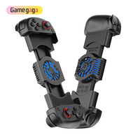 Manette de jeu extensible Gamegaga X3 avec ventilateur de refroidissement, joystick mobile rétractable, prise en charge des jeux natifs pour Android, iOS, PC