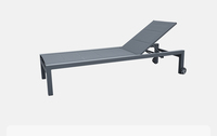 Mobilier d'hôtel bord de piscine salon chaise commerciale jardin piscine plage chaises longues