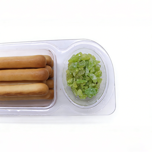 Biscuits individuels à double bâtonnet pour commande <span class=keywords><strong>en</strong></span> gros OEM, avec crème de yaourt et morceaux de kiwi, emballage individuel, snacks de loisirs - Product Image 6