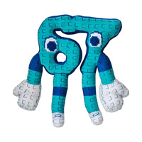 Peluche personnalisée avec logo, jeu de poupée mignon, accessoire de jeu, 67 bleu, maison de poupée n° 9 peluches de personnages de dessins animés et d'anime