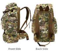 Sac à dos tactique de qualité supérieure avec système GPS MOLLE de grande capacité Conception compatible avec l'hydratation pour les aventures en plein air