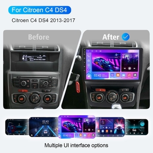 Radio con Pantalla Táctil Android <span class=keywords><strong>de</strong></span> 10 Pulgadas para Citroën C4/DS4 2012-2018, con Cámara <span class=keywords><strong>de</strong></span> Visión Trasera, Soporte para Radio FM RDS y Conexión WIFI - Product Image 2