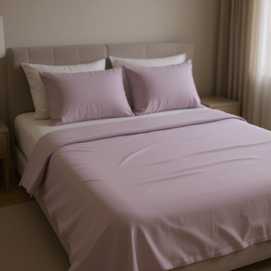 Sábanas Liland King Size de Algodón Sólido Transpirable para Uso Doméstico - Product Image 2