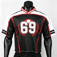 Maillot de football rétro respirant, personnalisable, coupe ample, pour match, entraînement, usage quotidien et décontracté