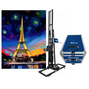 Robot de impresión de pared con rieles, movimiento automático, robot de dibujo automático, decoración de tablero de <span class=keywords><strong>TV</strong></span> para dormitorio y hogar - Product Image 3