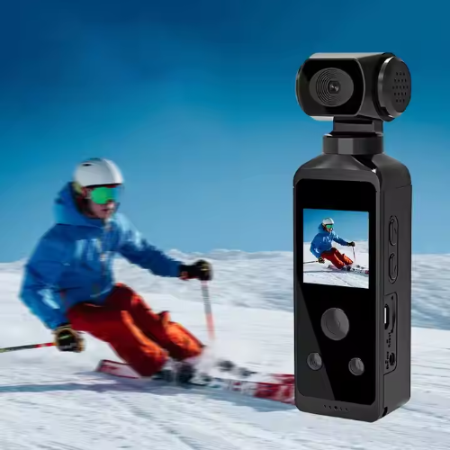 Professionnel 4K Action Digital Camera 1.33" Screen Rotate Wifi Transmission Record Lightweight Portable K1 Sport Motion Cameras