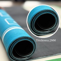 Tapis de table de mahjong en velours technologique, antidérapant, insonorisant, facile d'entretien, résistant aux taches, pour 4 joueurs, 800x800mm, usage domestique