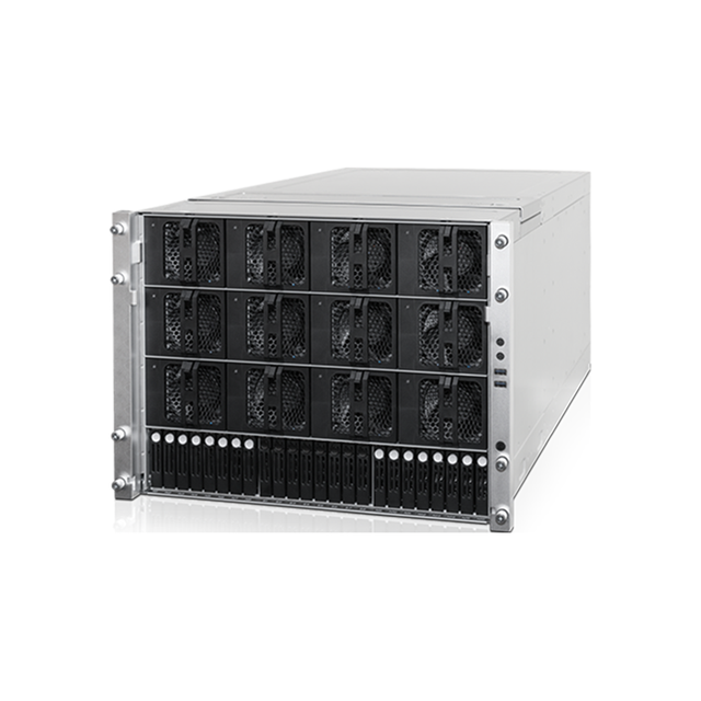 Tower Server XD675 GPU Server 4U Rack for EPYC CPU for H100 H200 H800 PCIE/SXM Nvlink AI Supercomputing Case