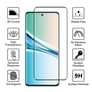 Protector de Pantalla de Vidrio Templado 2.5D Antiexplosión con Pegamento Completo para Xiaomi <span class=keywords><strong>Redmi</strong></span> 11 12 13 14 15 4G, <span class=keywords><strong>Precio</strong></span> de Fábrica - Product Image 2