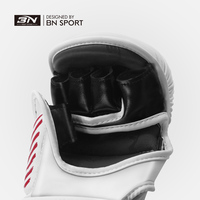 BN Gants de boxe Gants Mma Logo personnalisé Protecteur de sport Gants de combat MMA