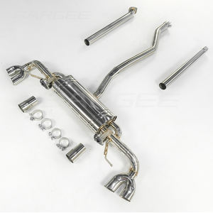 Bargee performance silencieux d'échappement tuyaux d'échappement CATBACK pour VOLVO S60 <span class=keywords><strong>V60</strong></span> XC60 S90 <span class=keywords><strong>V90</strong></span> T5 T8 2.0T 2018UP système d'échappement catback - Product Image 5