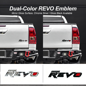 Emblemas <span class=keywords><strong>3D</strong></span> para Autos, Letras para Puerta Trasera, Logotipo de Repuesto para Hilux Revo 2015-2026, Adhesivos para Autos, Emblema GUN125/GUN126 - Product Image 2