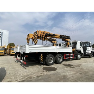 รถบรรทุกติดเครน Howo 6x6 12 ตัน 14 ตัน แบบบูมยืดได้ พร้อมเครื่องยนต์ดีเซล เกียร์ธรรมดา ใหม่ พร้อมหัวเจาะ - Product Image 3