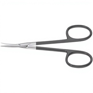 Ciseaux dentelés Devine (10,5 cm) – Ciseaux chirurgicaux courbés à pointes affûtées avec lame inférieure pour la dissection tissulaire - Product Image 1
