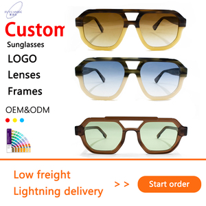 Unisex đen vuông Kính mát chống theo dõi chống phản chiếu ống kính <span class=keywords><strong>Spy</strong></span> Gear Gương xem phía sau trẻ em khung Nhựa Tùy Chỉnh - Product Image 4