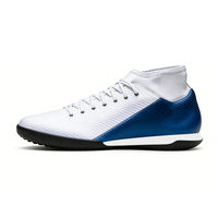 Chaussures de football unisexes toutes saisons sans crampons personnalisées OEM, baskets d'entraînement de football sur gazon synthétique