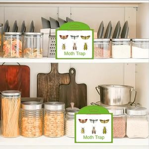 Phéronome efficace intérieur et extérieur vêtements piège à <span class=keywords><strong>mites</strong></span> carré en plastique garde-manger piège à papier à <span class=keywords><strong>mites</strong></span> - Product Image 3