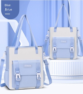 अल्ट्रा-लाइट लुभावनी वाटरप्रूफ पॉलिएस्टर आधुनिक ज्वार कूल ट्यूटोरियल बैग जूनियर हाई प्राइमरी स्कूल के छात्र एकल कंधे - Product Image 6